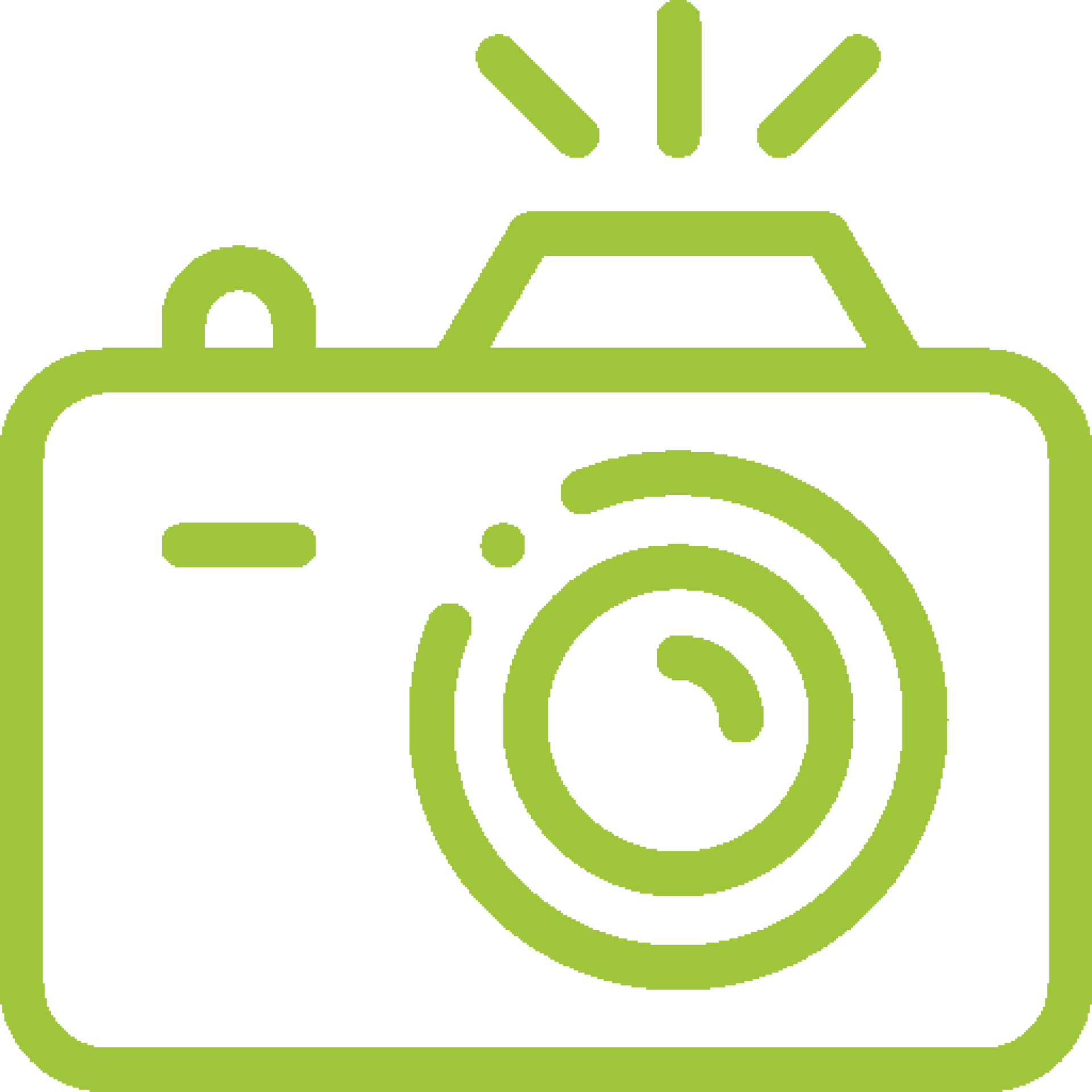 Icon showing a camera